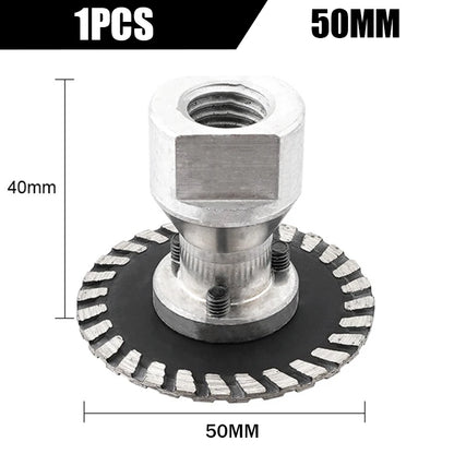 30/40/50mm Engraving Diamond Saw Blade M14 Thread With RemovabIe FIange Turbo Cutting Disc For Granite Marble Stone Cutting Tool