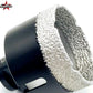 RSMXYO 1pc Dry Diamond Drilling Core Ceramic Tile Hole Saw Cutter Granite Marble Drill Bits Tiles Crowns with M14 Thread Opener