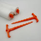 3D Printing Silicone Caulk Nozzle Unclogger, Reusable Spiral Drill Sealant Gun Nozzle Cleaner Tool for DIY & Prof