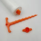 3D Printing Silicone Caulk Nozzle Unclogger, Reusable Spiral Drill Sealant Gun Nozzle Cleaner Tool for DIY & Prof