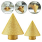 M14 Thread Diamond Beveling Chamfer Bit 38/50mm Cone Punching Expanding Drill Bit Grinding Wheel Ceramic Tile Chamferer