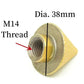 M14 Thread Diamond Beveling Chamfer Bit 38/50mm Cone Punching Expanding Drill Bit Grinding Wheel Ceramic Tile Chamferer