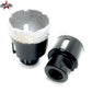 RSMXYO 1pc Dry Diamond Drilling Core Ceramic Tile Hole Saw Cutter Granite Marble Drill Bits Tiles Crowns with M14 Thread Opener
