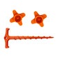 3D Printing Silicone Caulk Nozzle Unclogger, Reusable Spiral Drill Sealant Gun Nozzle Cleaner Tool for DIY & Prof
