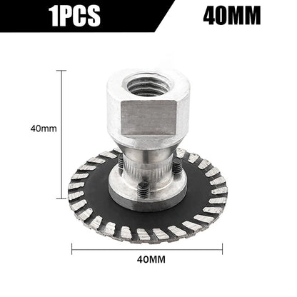 30/40/50mm Engraving Diamond Saw Blade M14 Thread With RemovabIe FIange Turbo Cutting Disc For Granite Marble Stone Cutting Tool