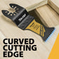 TOLESA 3/50Pcs Arc Edge Oscillating Saw Blades Set Japanese Tooth Oscillating Multitool Blades for Wood Plastic Clean Cut