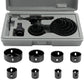 11pcs/set Hole Saw Cutting Set Kit Tools 19-64mm Wood Metal Alloys Circular Round with Case