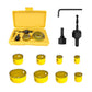 11pcs/set Hole Saw Cutting Set Kit Tools 19-64mm Wood Metal Alloys Circular Round with Case