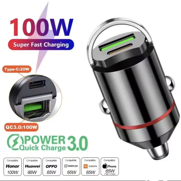 VERTRIX INNOVATIONS Charger Adapter For Xiaomi Samsung Mini Car Charger