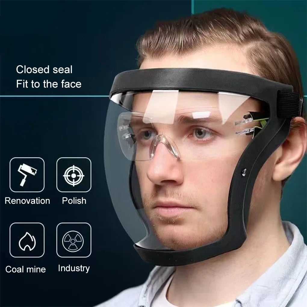 VERTRIX INNOVATIONS Long-Distance Anti-Fog Full Face Protection Mask