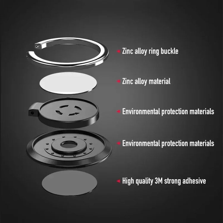 VERTRIX INNOVATIONS Mini Finger Ring Holder Stand Grip 360 Rotating For Mobile Phone