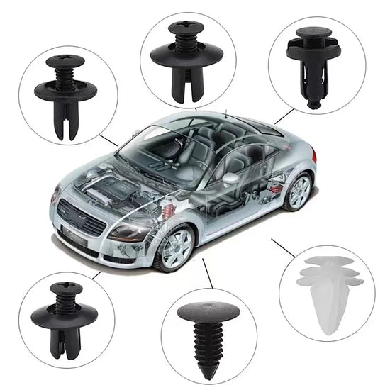 VERTRIX INNOVATIONS Automotive Interieur-Exterieur-Clip-Set 50–101-teilig