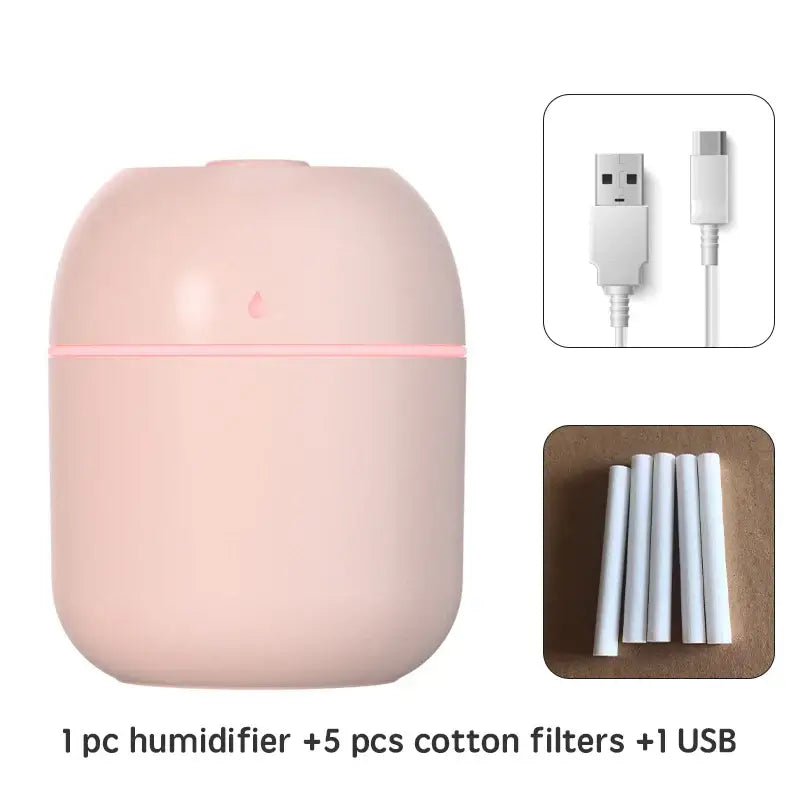 VERTRIX INNOVATIONS Portable USB Ultrasonic Mini Humidifier