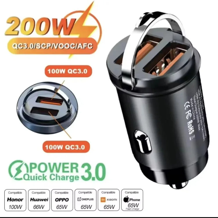 VERTRIX INNOVATIONS Charger Adapter For Xiaomi Samsung Mini Car Charger