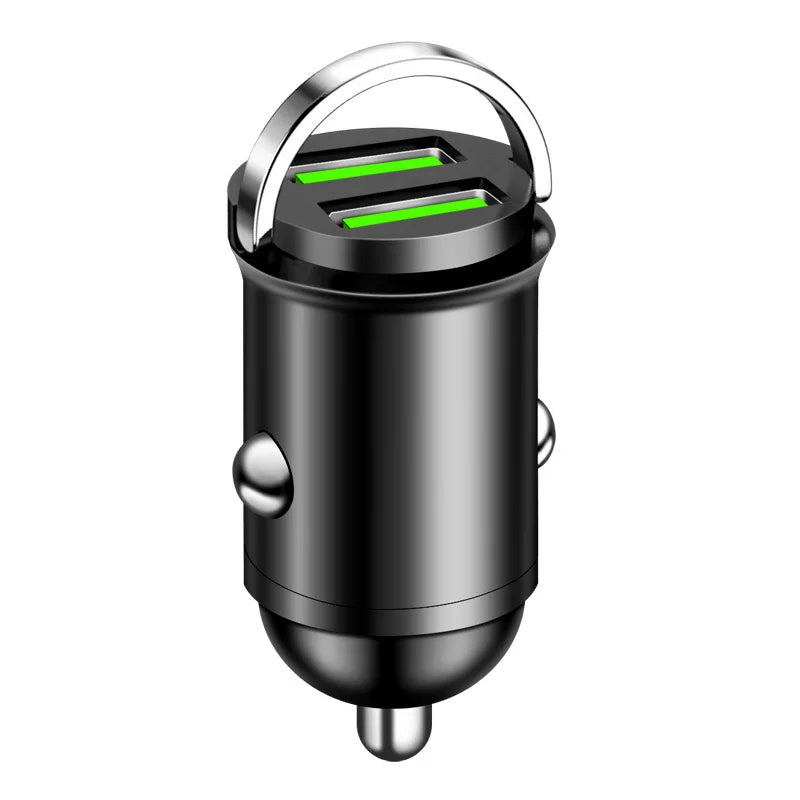 VERTRIX INNOVATIONS 200W Mini Dual Ports USB Car Charger Lighter Fast