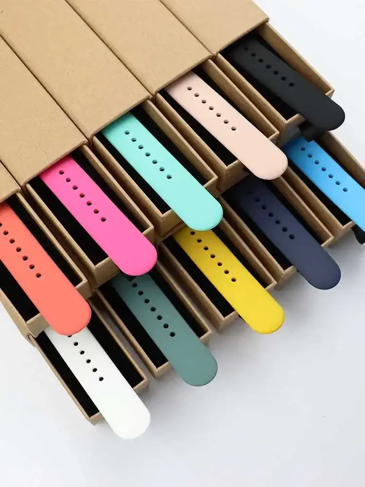 VERTRIX INNOVATIONS Silicone Sport Band for Apple Watch