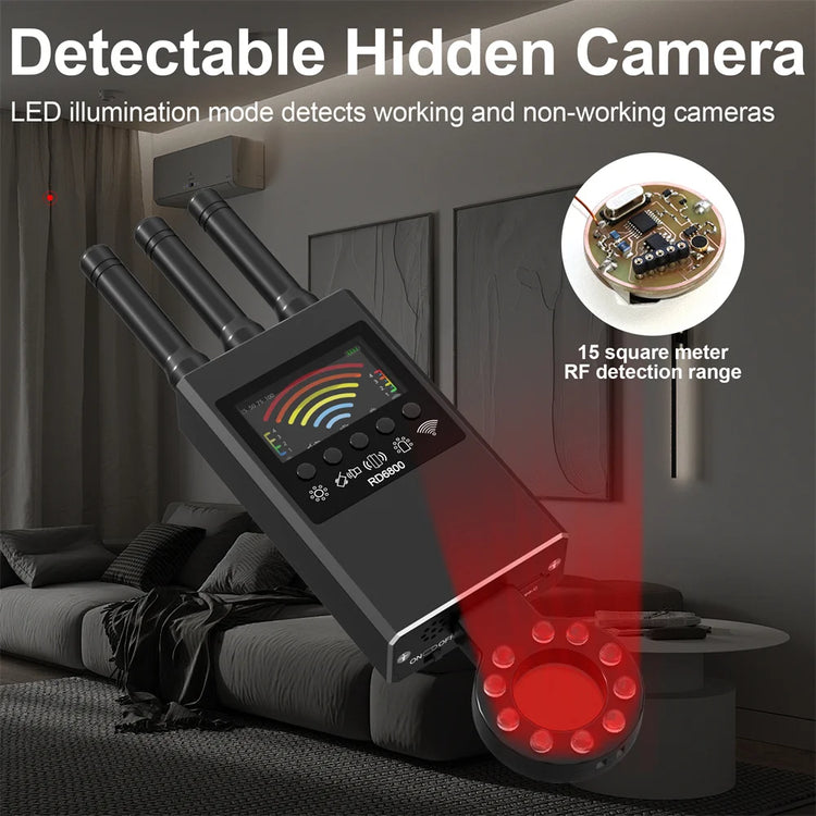 VERTRIX INNOVATIONS Hidden Camera & GPS Tracker Detector