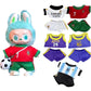 VERTRIX INNOVATIONS Labubu Sports Football Outfit Set 15–17cm Dolls
