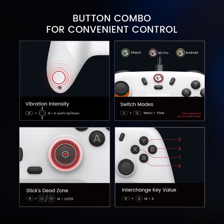 VERTRIX INNOVATIONS GameSir Nova Lite Wireless Gamepad Controller with Bluetooth