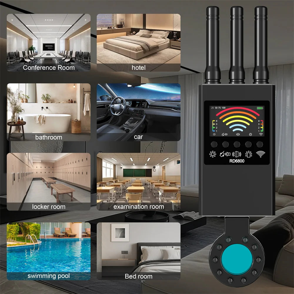 VERTRIX INNOVATIONS Hidden Camera & GPS Tracker Detector