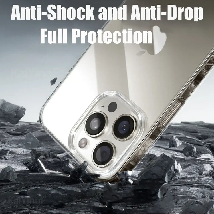 VERTRIX INNOVATIONS Luxury Transparent iPhone Case