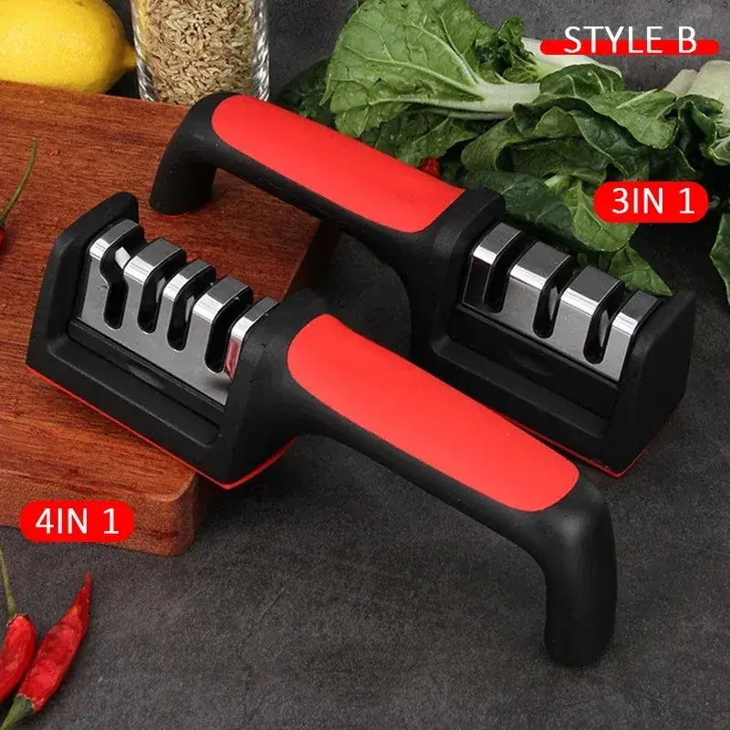 VERTRIX INNOVATIONS 3/4-Segment Kitchen Knife Sharpener