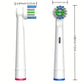 VERTRIX INNOVATIONS Replacement Electric Toothbrush Heads for Oral-B Braun