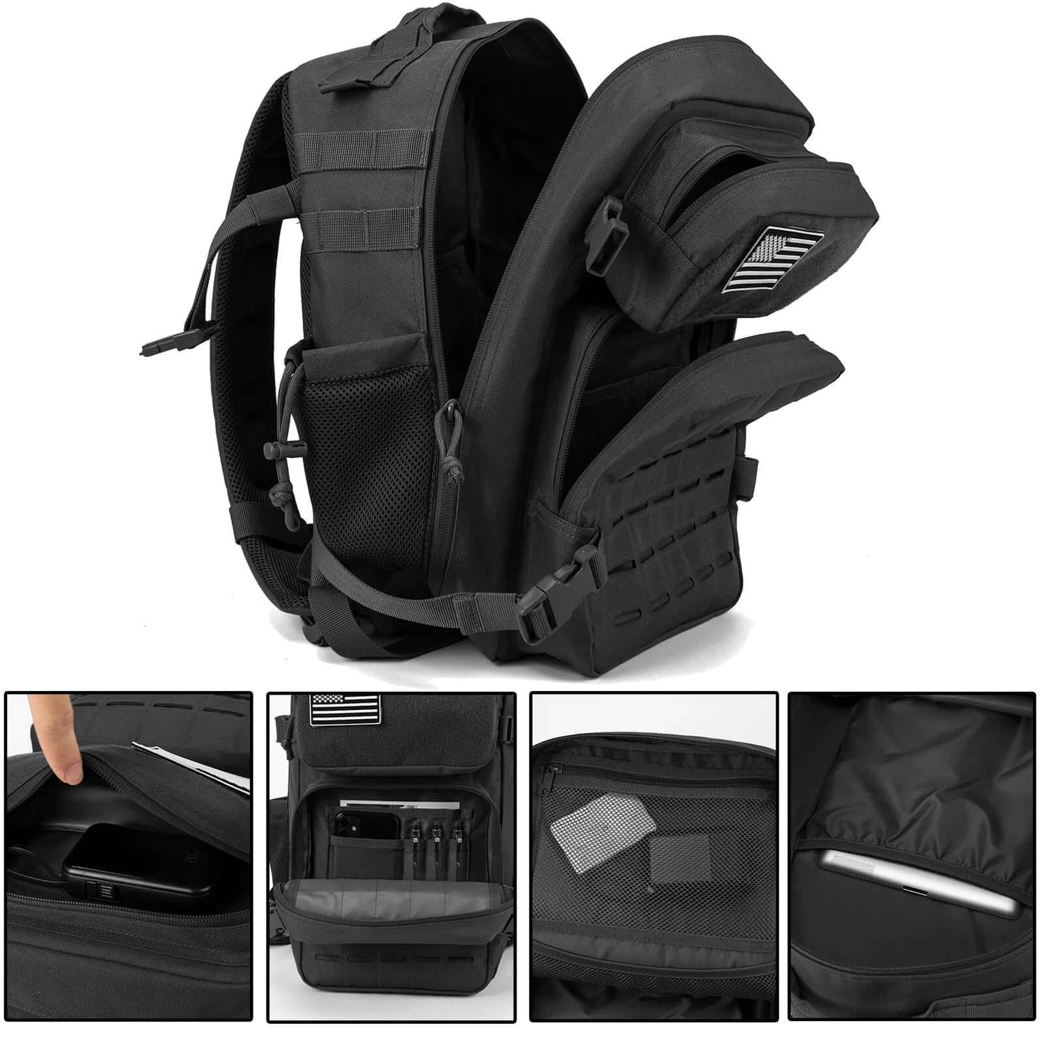 VERTRIX INNOVATIONS 25L Tactical Backpack