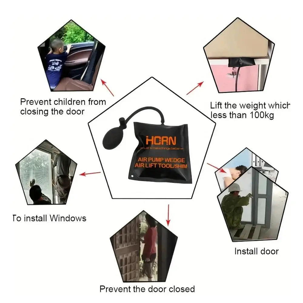 VERTRIX INNOVATIONS Inflatable Air Pump Wedge Tool