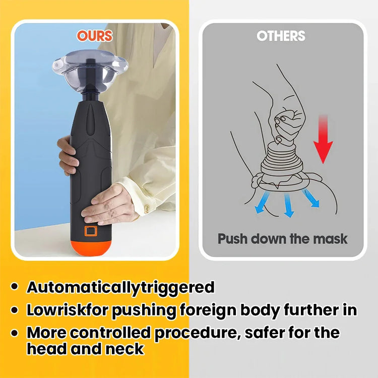 VERTRIX INNOVATIONS Long-Distance First Aid Anti-Choking Rescue Device