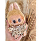VERTRIX INNOVATIONS Labubu Silk Spotted Pajamas for 17cm Doll