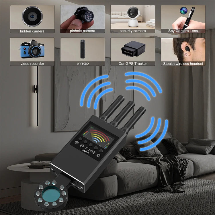 VERTRIX INNOVATIONS Hidden Camera & GPS Tracker Detector