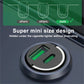 VERTRIX INNOVATIONS 200W Mini Dual Ports USB Car Charger Lighter Fast