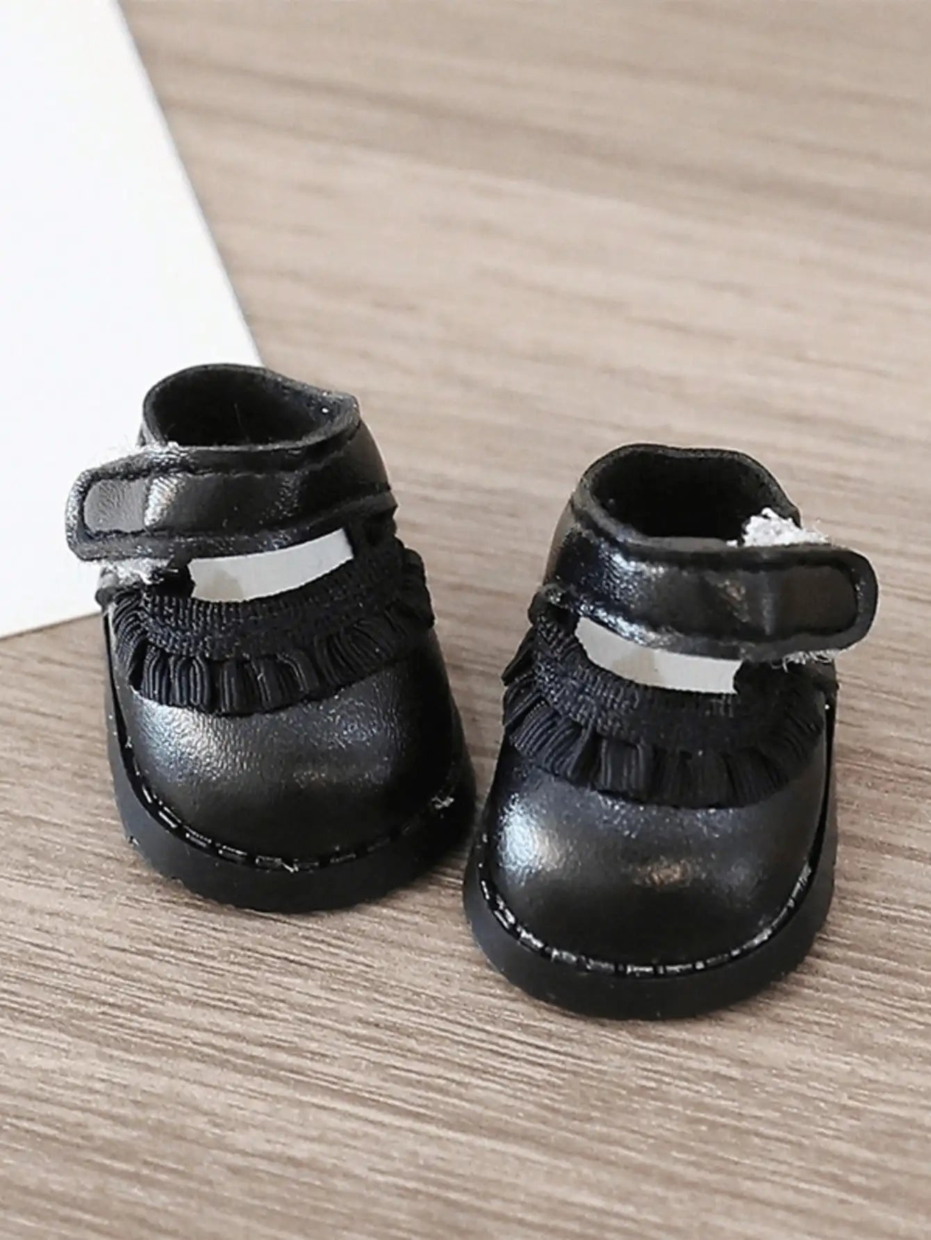 VERTRIX INNOVATIONS Labubu Morning Shoe Accessories 3.8cm Mini Leather Shoes