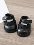 VERTRIX INNOVATIONS Labubu Morning Shoe Accessories 3.8cm Mini Leather Shoes