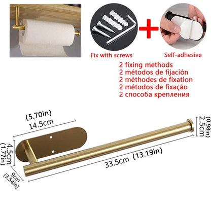 VERTRIX INNOVATIONS Adhesive Kitchen Paper Towel Holder
