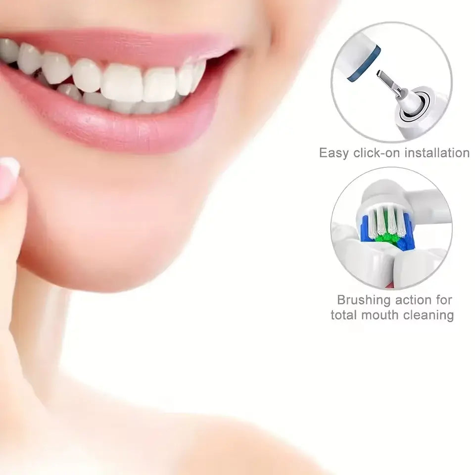 VERTRIX INNOVATIONS Replacement Electric Toothbrush Heads for Oral-B Braun