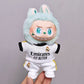 VERTRIX INNOVATIONS Labubu Football Jersey & Shoes 3-Piece Set for 15–17cm Dolls