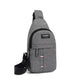 VERTRIX INNOVATIONS Wasserdichte Herren-Gürteltasche mit großem Fassungsvermögen, .